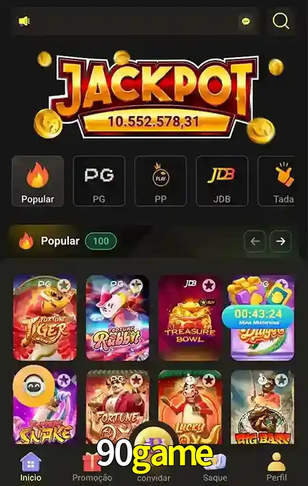 Promoções Especiais no 90game App